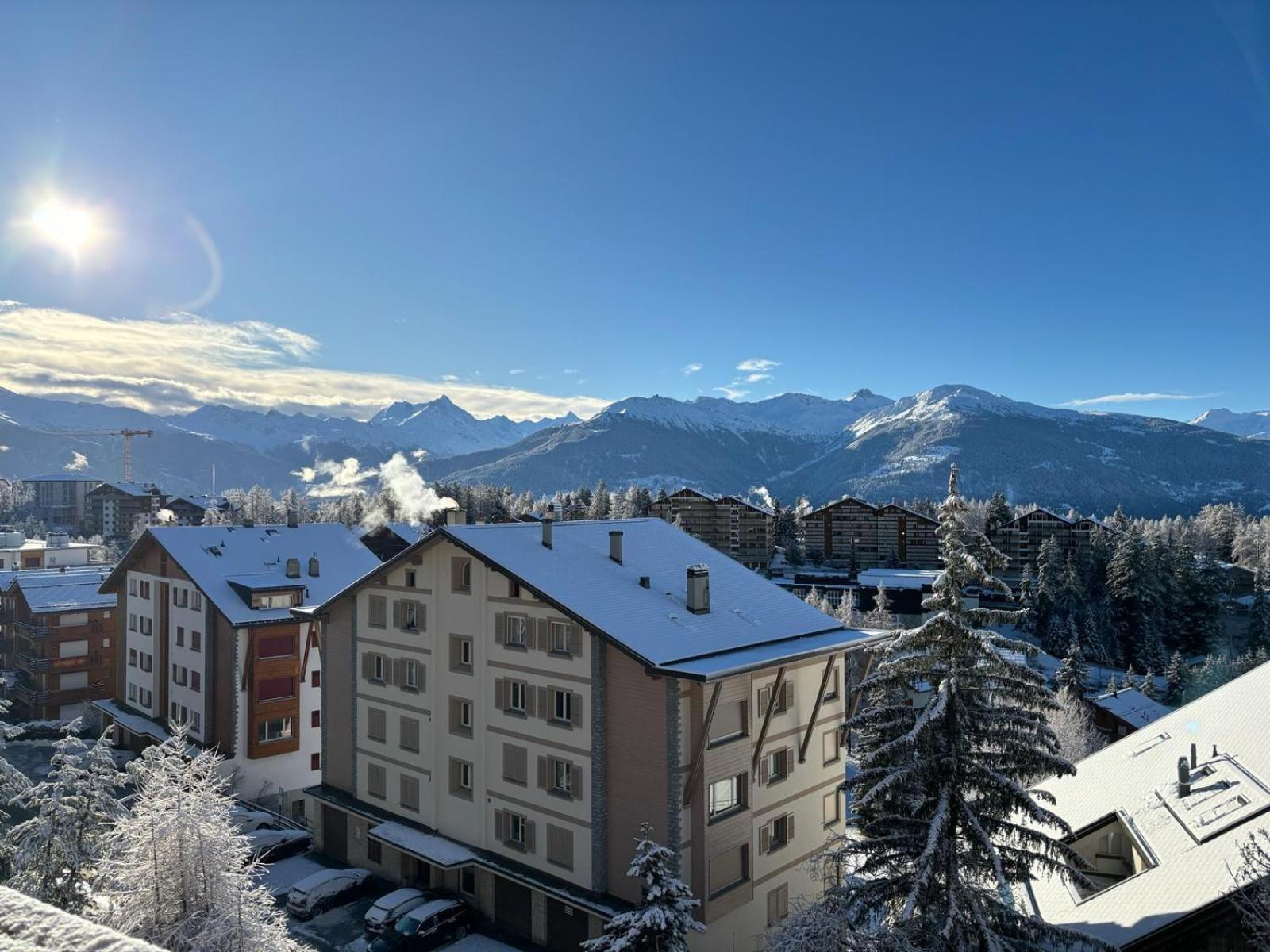 L'Eperon Center Crans Wonderful View 아파트 외부 사진