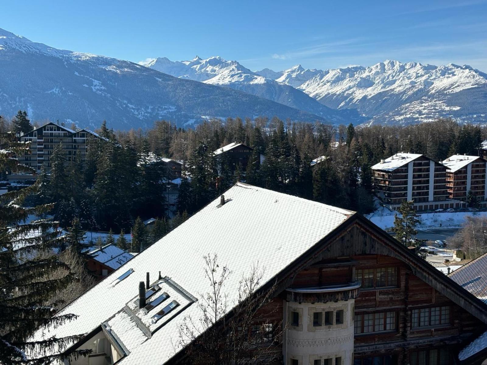 L'Eperon Center Crans Wonderful View 아파트 외부 사진