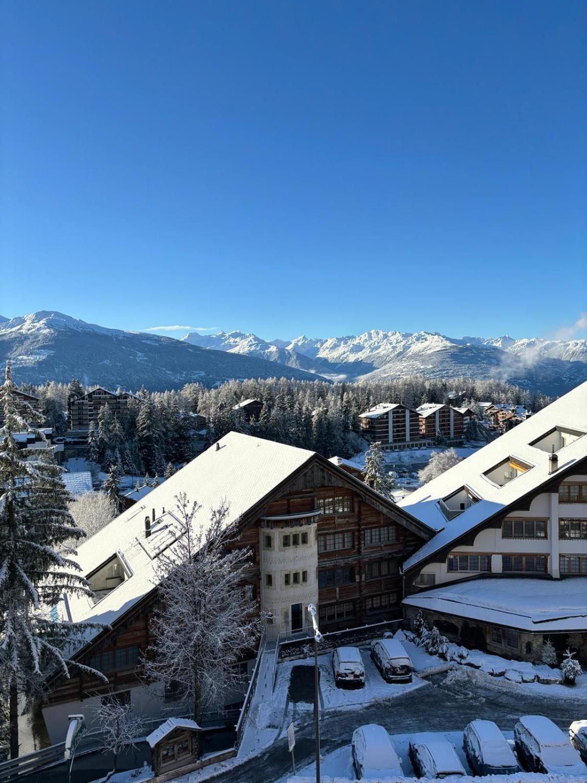 L'Eperon Center Crans Wonderful View 아파트 외부 사진