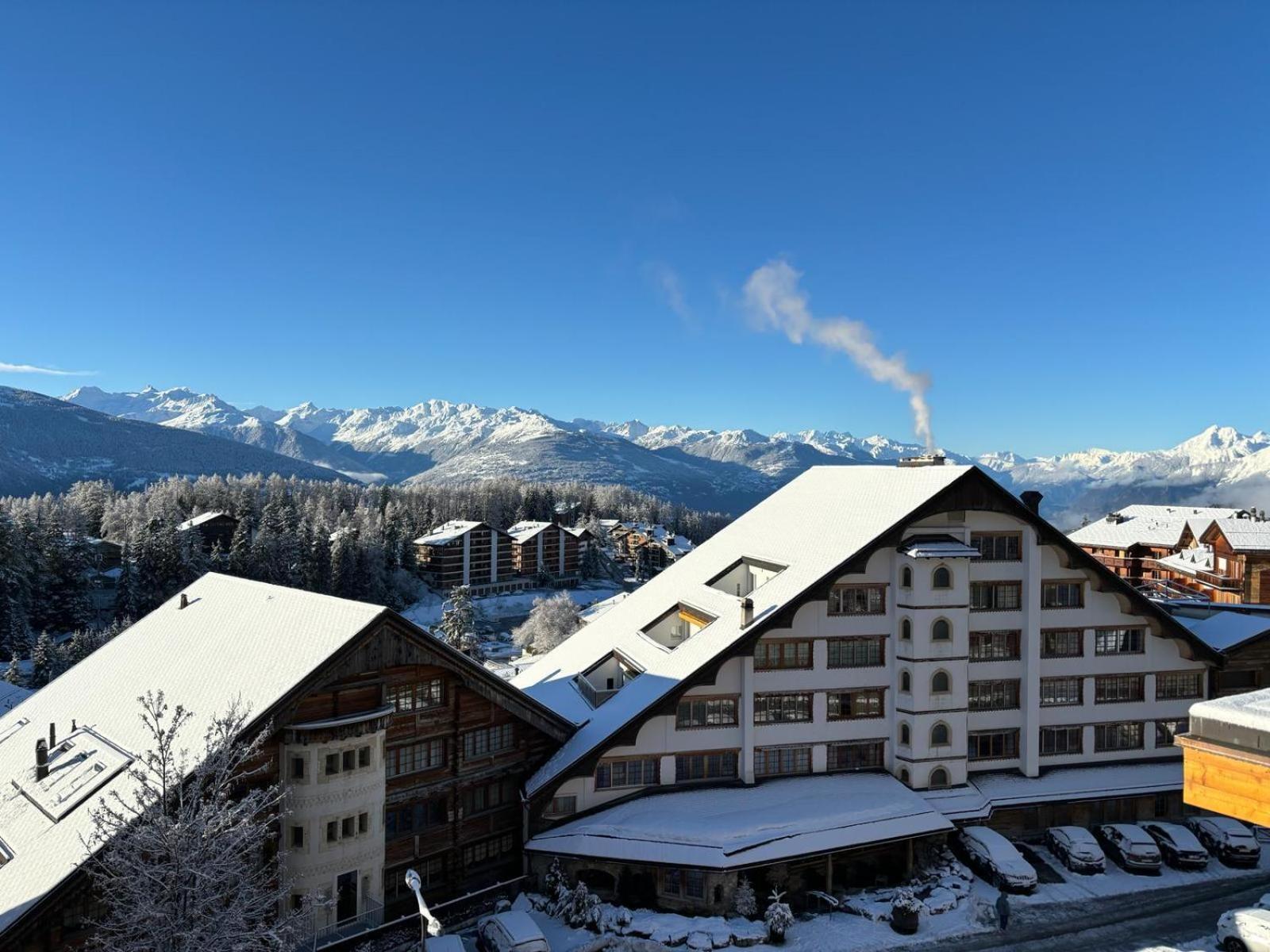 L'Eperon Center Crans Wonderful View 아파트 외부 사진