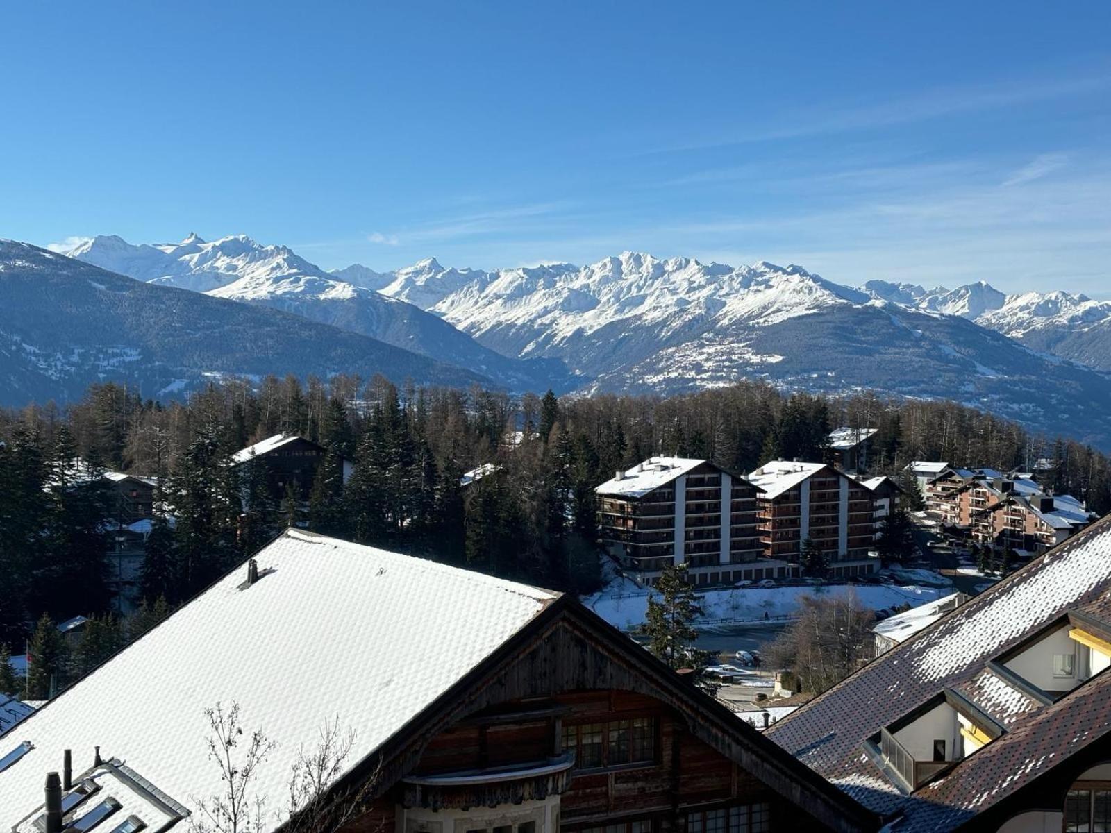L'Eperon Center Crans Wonderful View 아파트 외부 사진