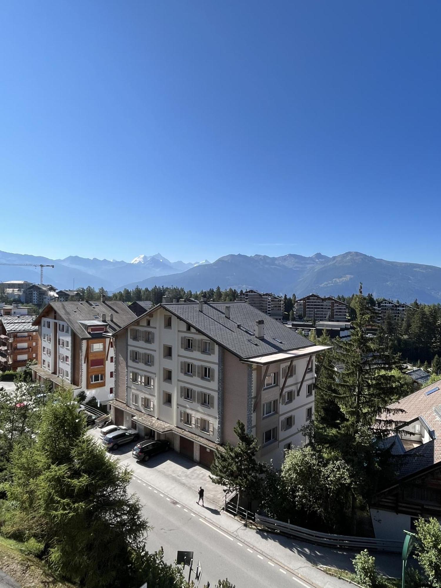 L'Eperon Center Crans Wonderful View 아파트 외부 사진
