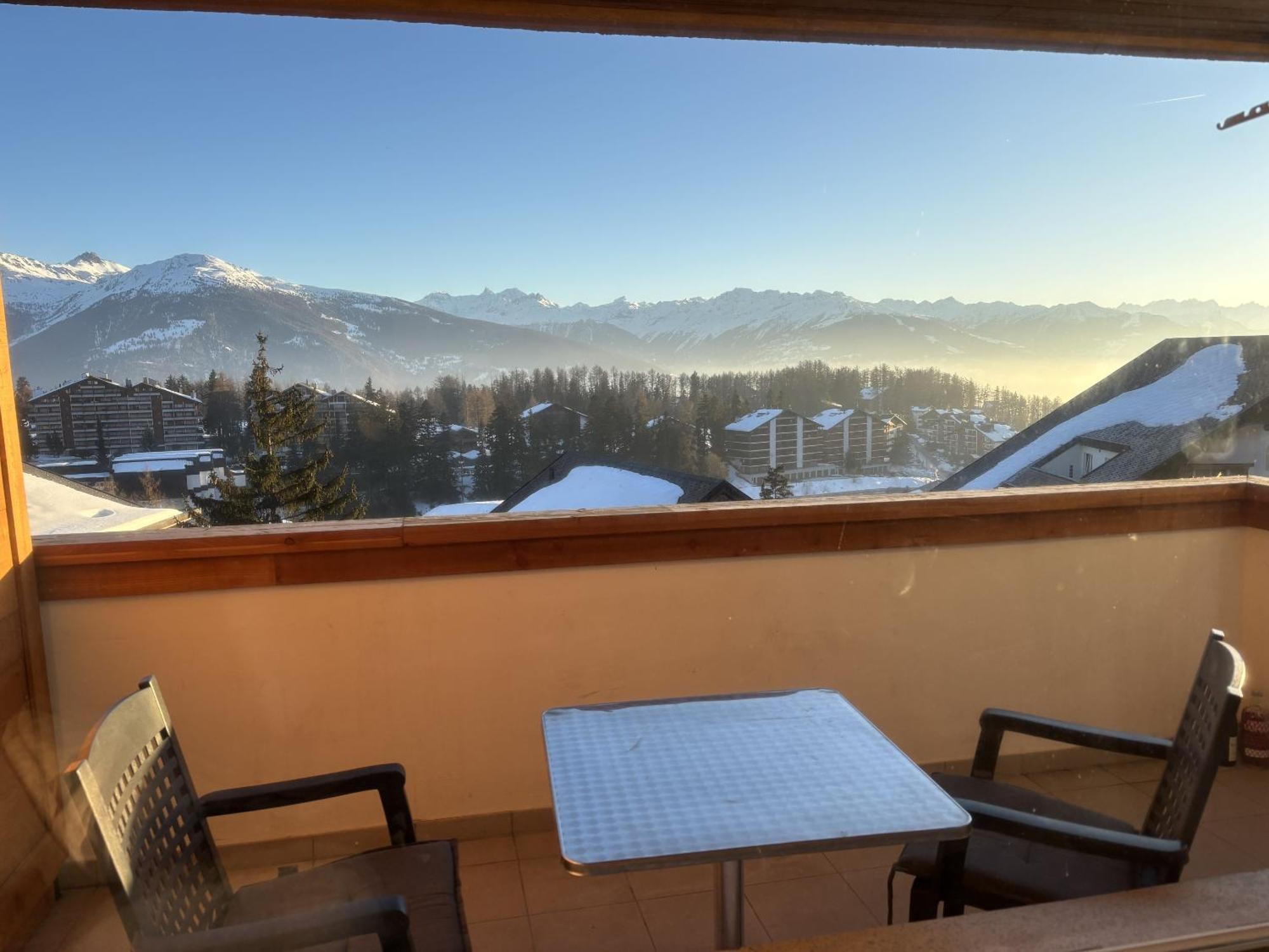 L'Eperon Center Crans Wonderful View 아파트 외부 사진