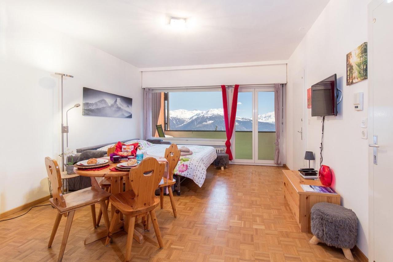 L'Eperon Center Crans Wonderful View 아파트 외부 사진